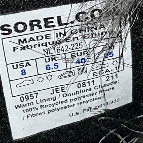 EUC Sorel 8 Cate the Great Waterproof Leather Winter Boots brown tan - Picture 10 of 13